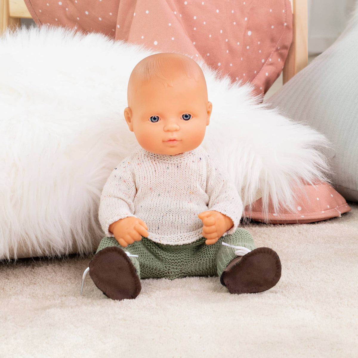 Rompers & Bonnet Outfit Set (detail) — Little Mamas Nursery