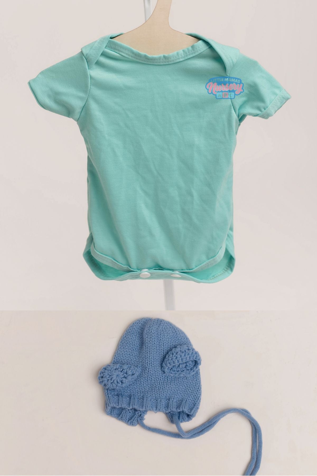 Onesie with Knit Beanie — Little Mamas Nursery