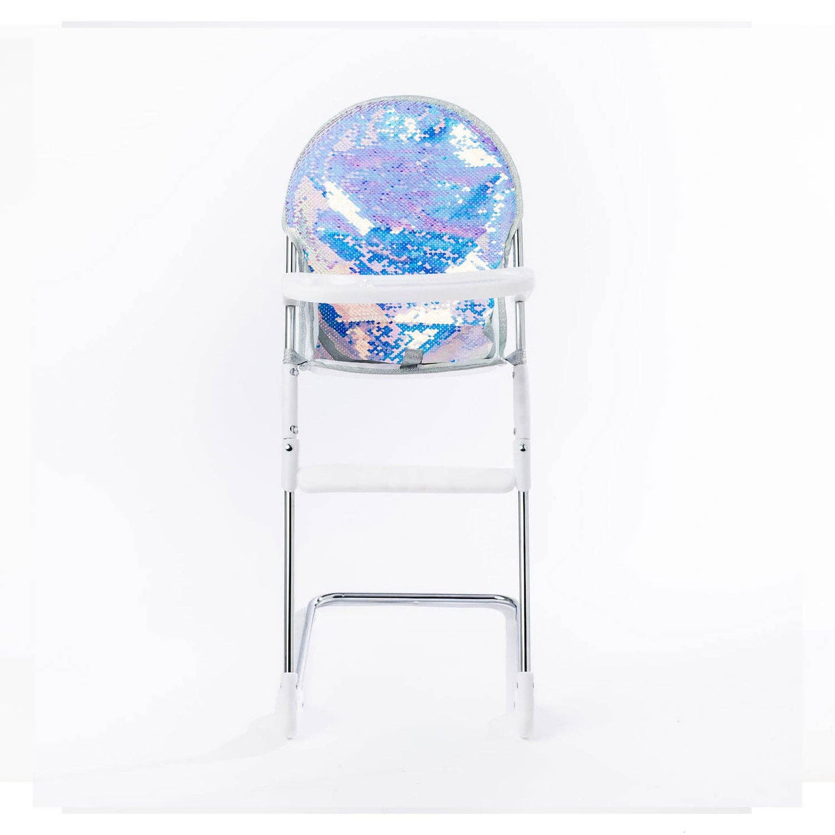 Roma Dolls Highchair - Mermaid Collection (front view) — Little Mamas Nursery
