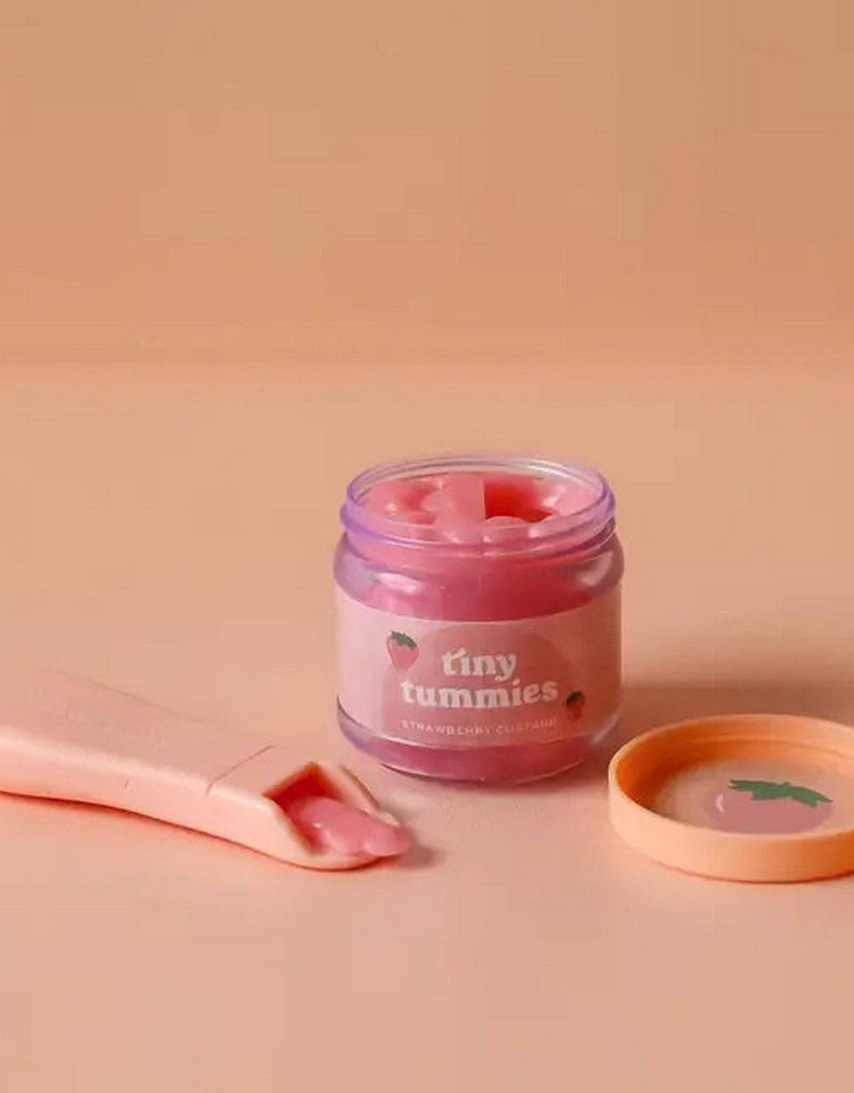 Tiny Tummies Strawberry Jelly Jar & Magic Spoon — Little Mamas Nursery