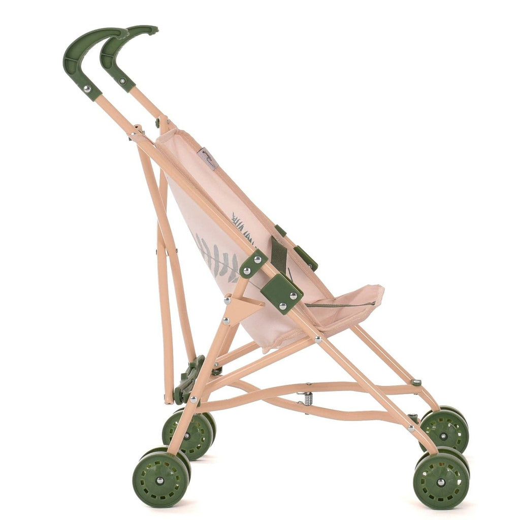 Roma RHS Umbrella Doll Buggy - Fern Collection (alternate angle) — Little Mamas Nursery
