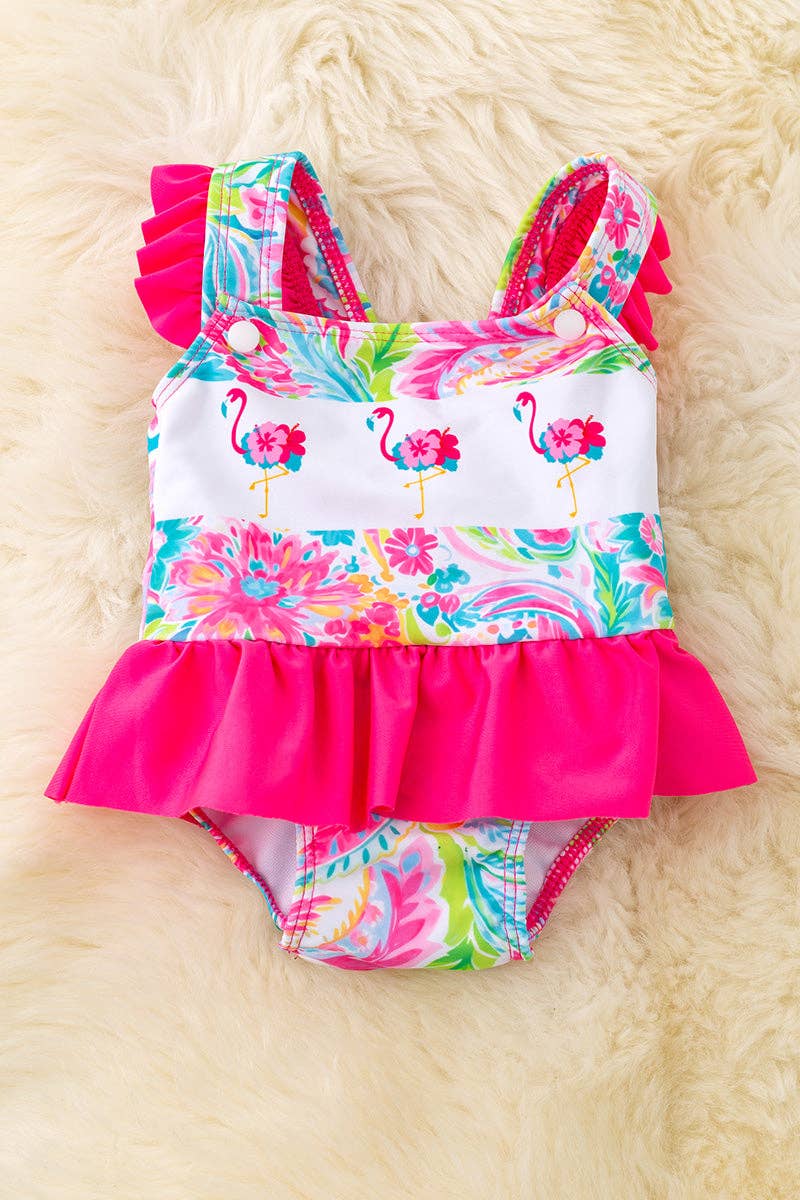 Swimsuit - Flamingo — Little Mamas Nursery