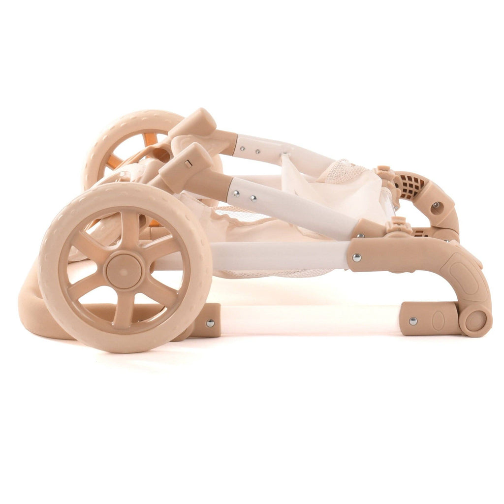 Roma Single Doll Pram - Teddy Bear Collection (detail) — Little Mamas Nursery