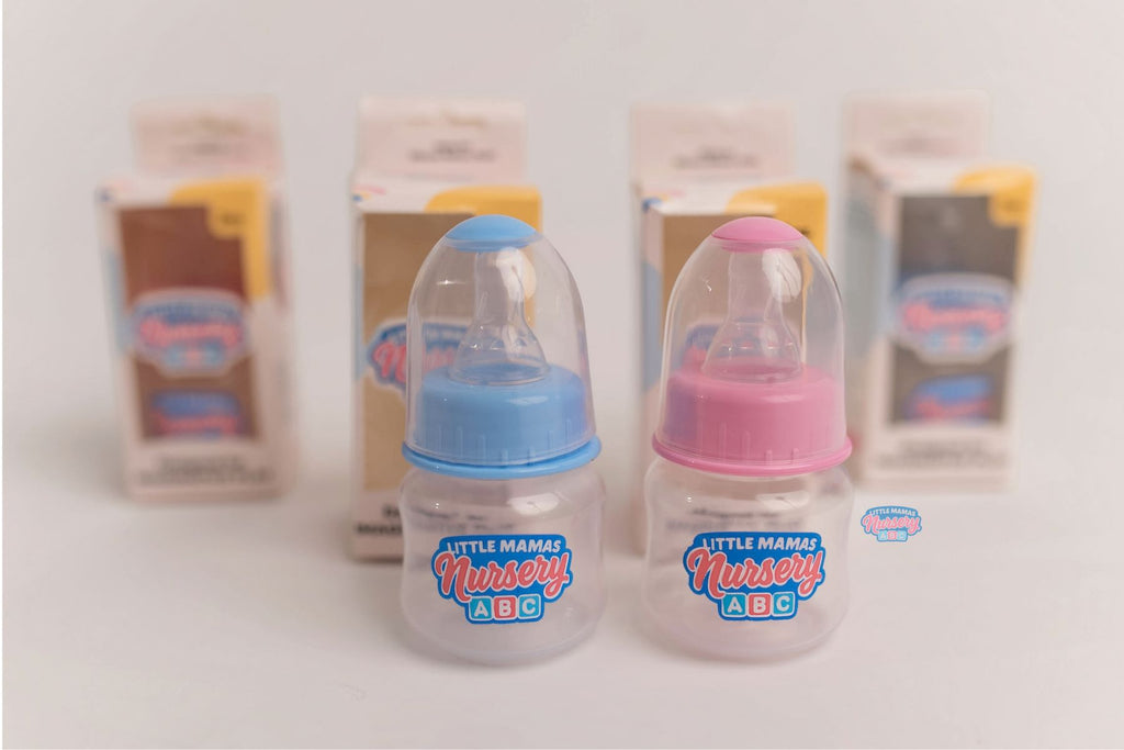 2oz No-Hole Nipple Feeding Bottle (close-up) — Little Mamas Nursery