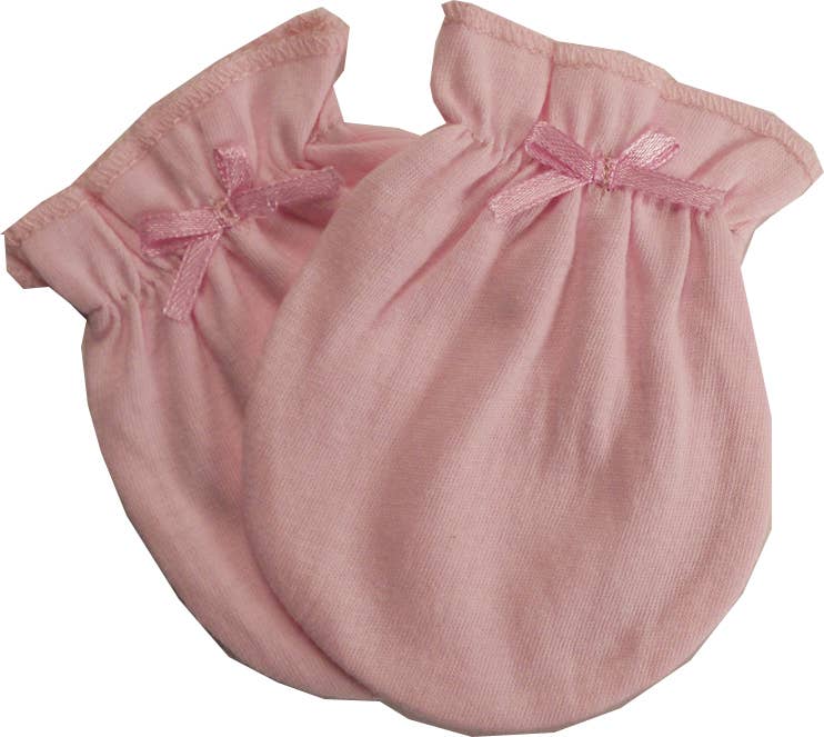 Pink Baby Mittens — Little Mamas Nursery