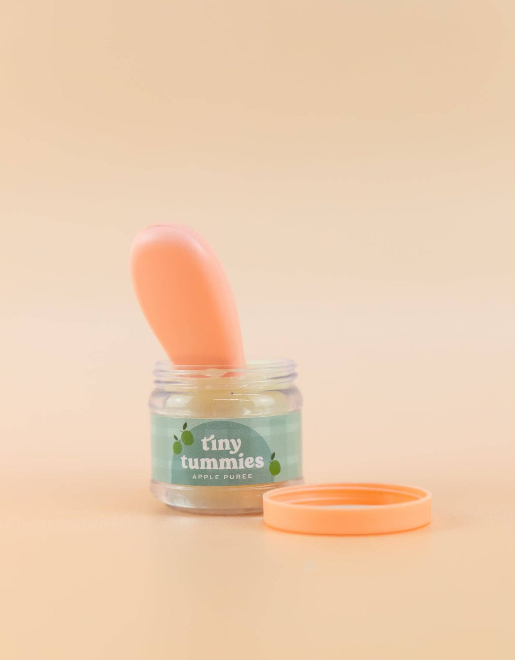 Tiny Tummies Apple Jelly Jar & Magic Spoon — Little Mamas Nursery