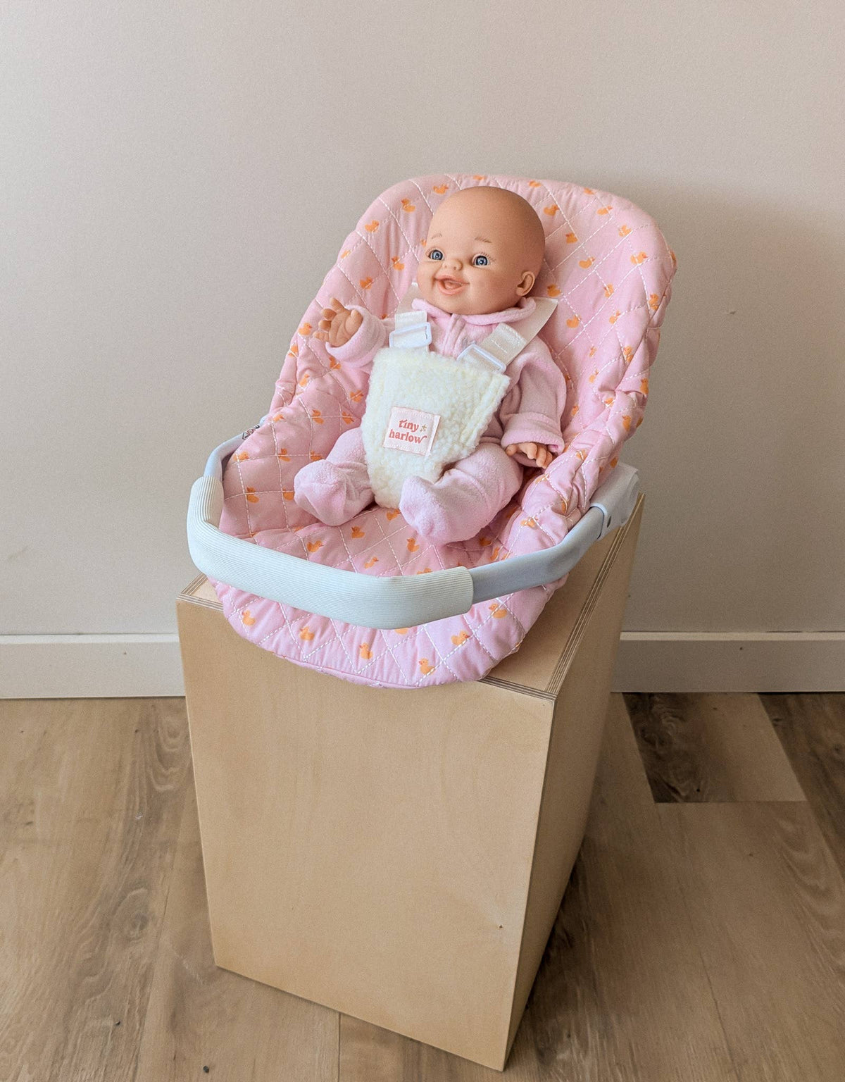 Tiny Harlow Car Seat - Pink Ducky — Little Mamas Nursery