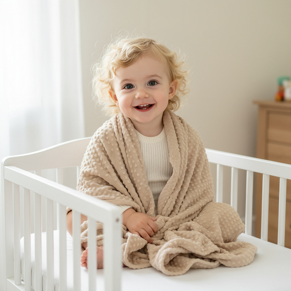 Sleepy Bear Baby Blanket & Neck Pillow Set (styled) — Little Mamas Nursery