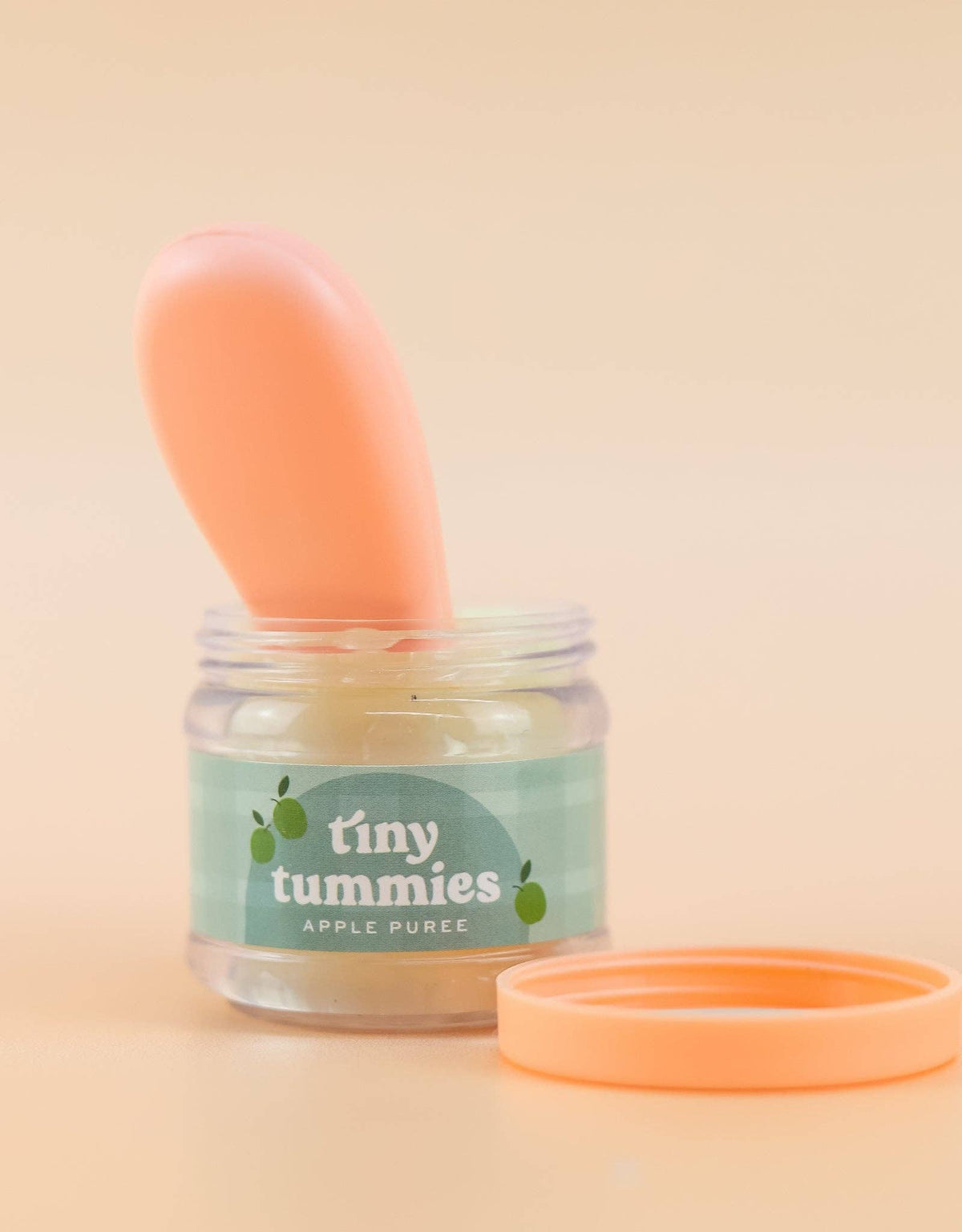 Tiny Tummies Apple Jelly Jar & Magic Spoon — Little Mamas Nursery