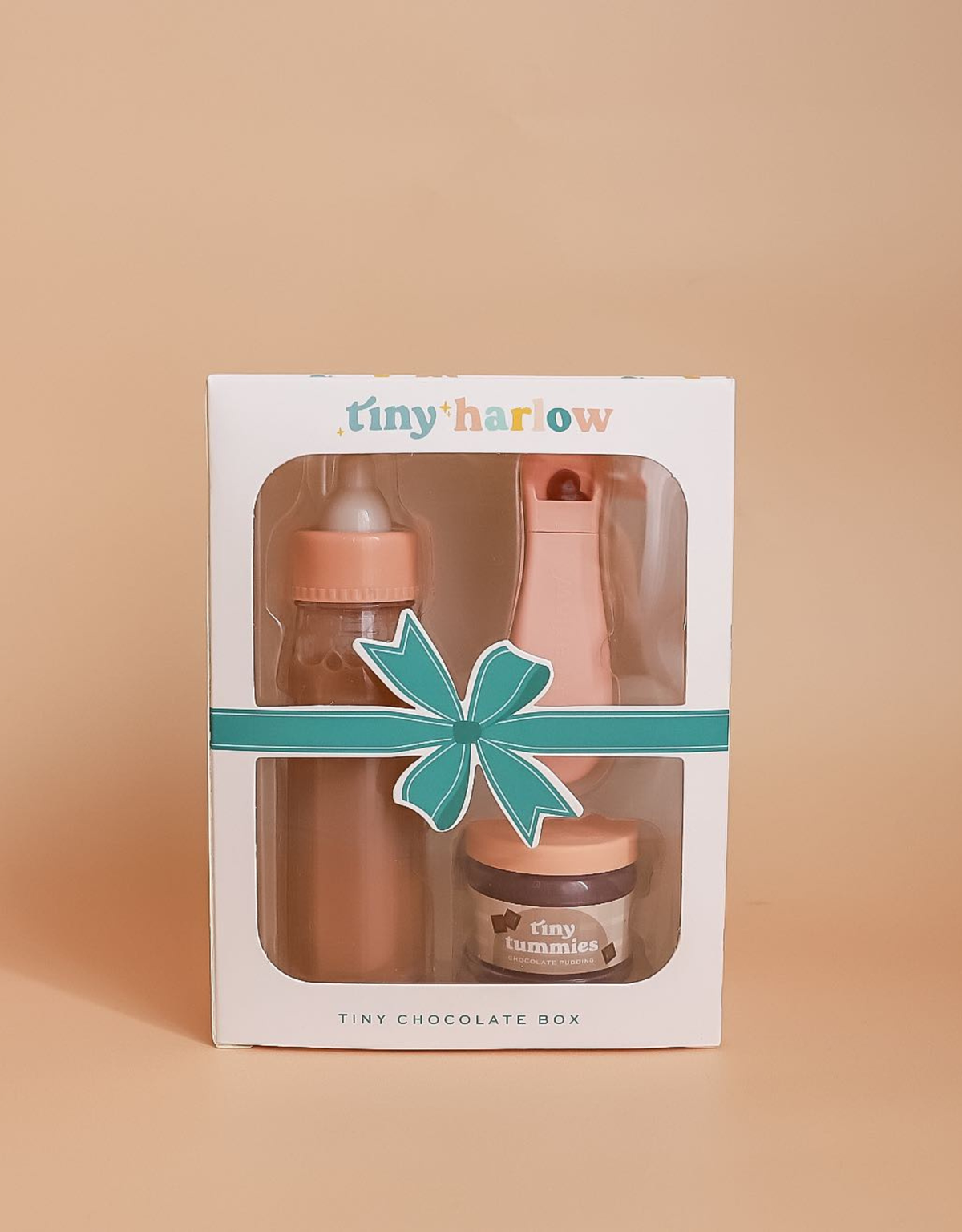 Tiny Tummies Chocolate Milk & Pudding Doll Feeding Set — Little Mamas Nursery