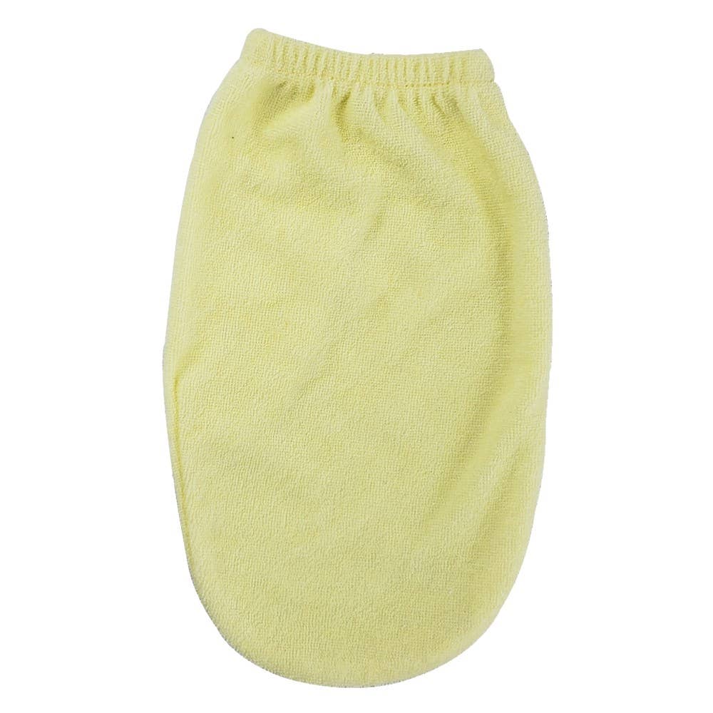 Reborn Doll Washcloth Mitten (front view) — Little Mamas Nursery