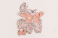 Pink Spring Jumper & Hat Set