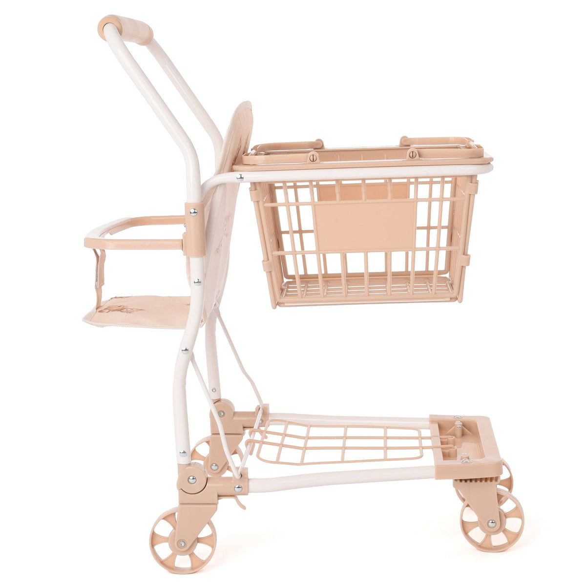 Roma Doll Shopping Trolley - Teddy Bear Collection (close-up) — Little Mamas Nursery