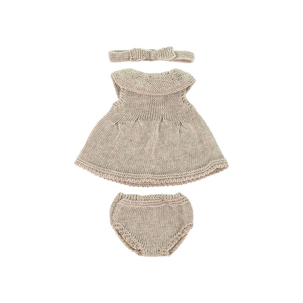 Rompers & Bonnet Outfit Set (side view) — Little Mamas Nursery