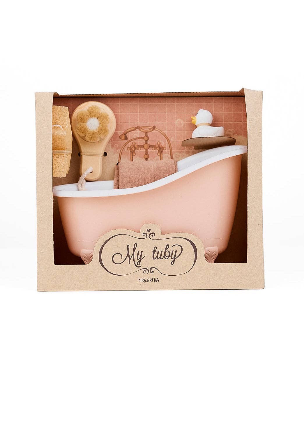 My Tubby Doll Bath Set - Coral — Little Mamas Nursery