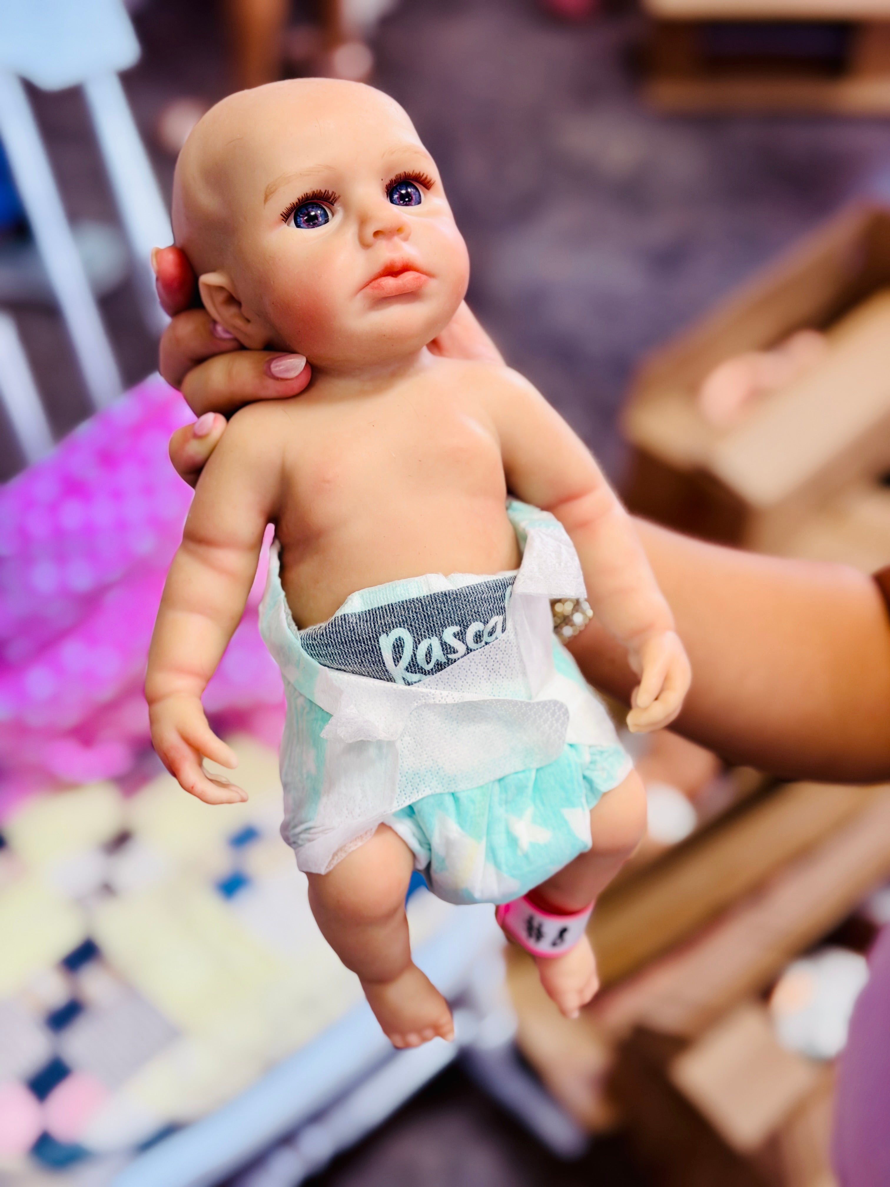Perfectly Imperfect Full Silicone Baby Dolls — Blemished & Discounted (additional view) — Little Mamas Nursery