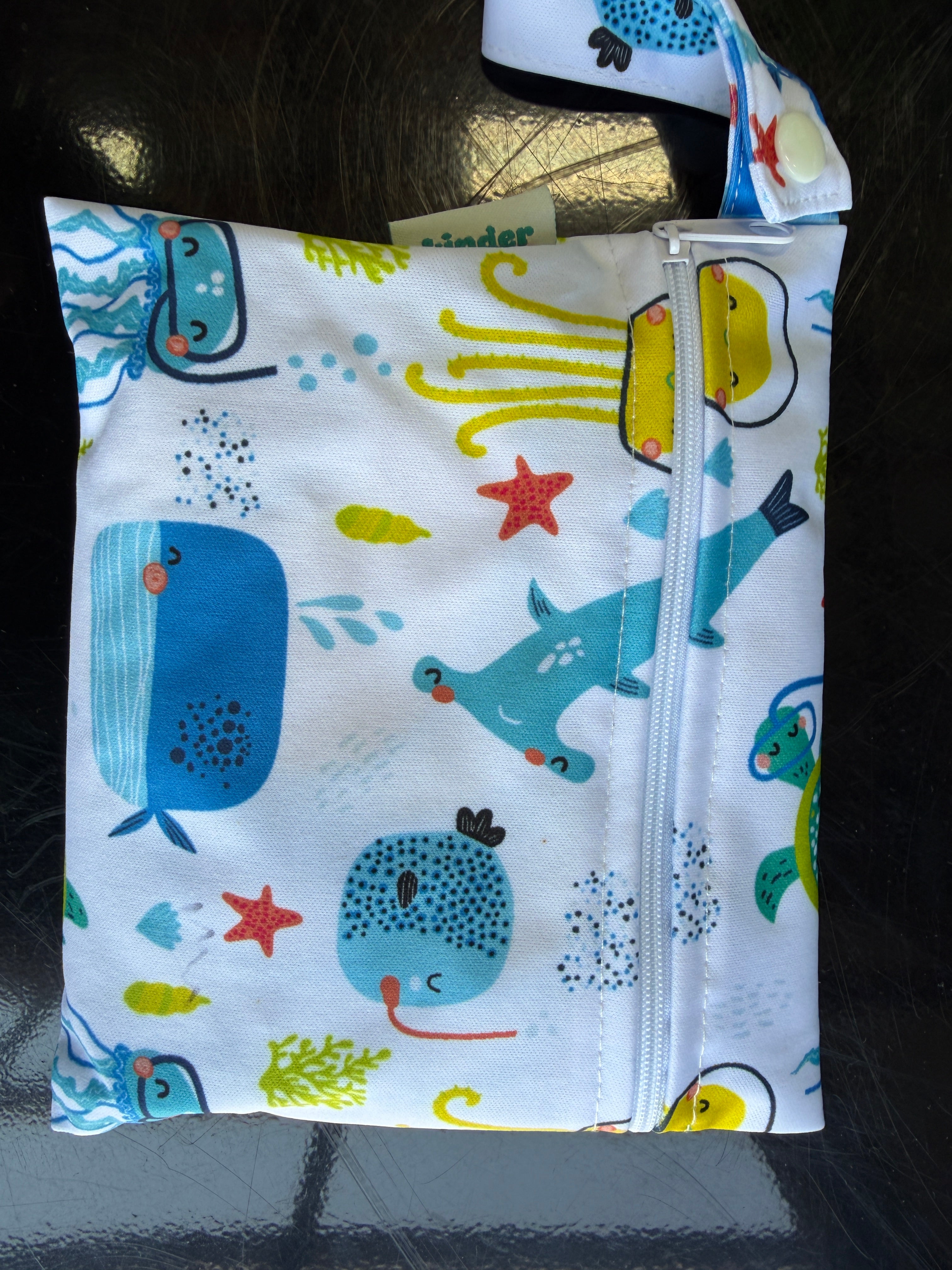 Reusable Doll Diaper Set with Mini Baby Wipes (close-up) — Little Mamas Nursery