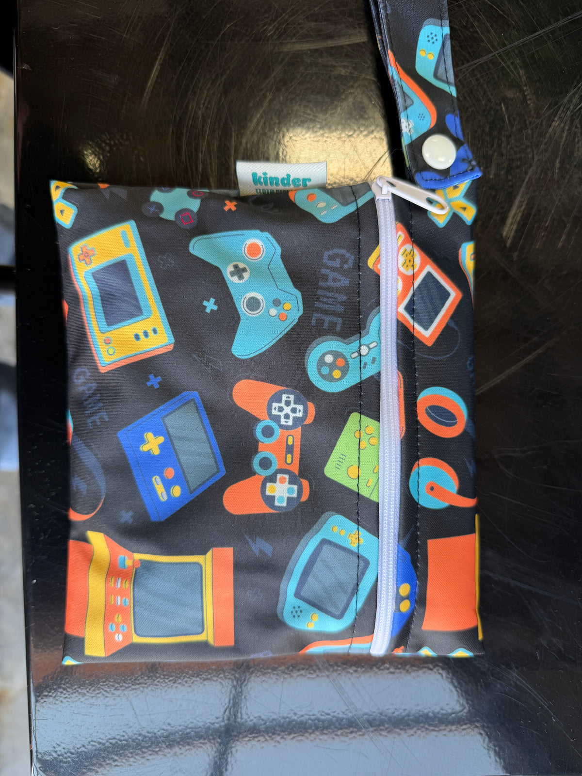 Reusable Doll Diaper Set with Mini Baby Wipes (detail) — Little Mamas Nursery