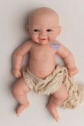 Remy, 16-inch fully platinum silicone baby doll — Little Mamas Nursery
