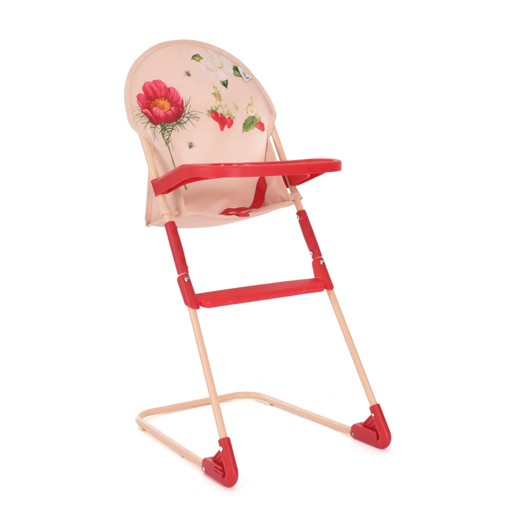 Roma Flora Bundle – 10-Piece Nursery Playset, High Chair & Car Seat (side view) — Little Mamas Nursery