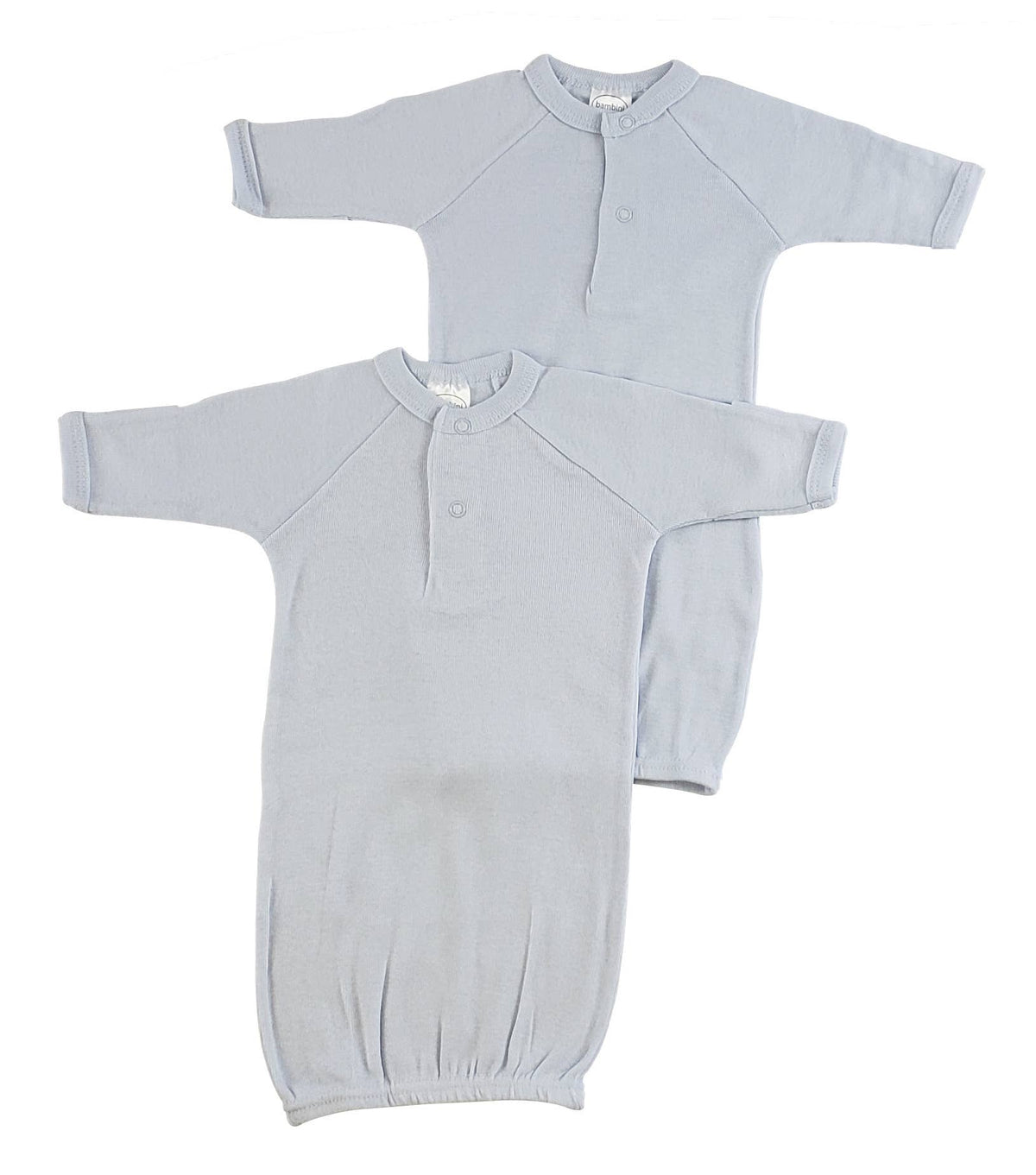 Blue Reborn Baby Doll Gown — Little Mamas Nursery