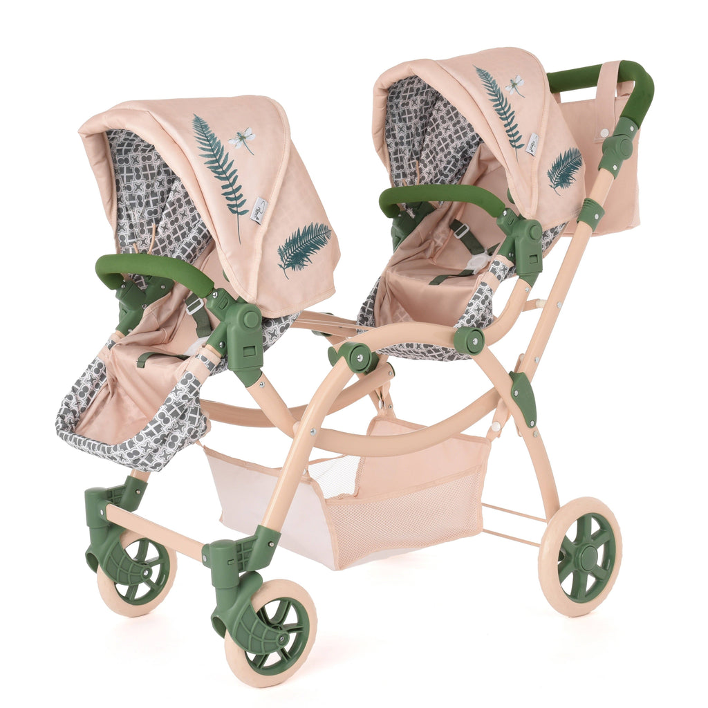 Roma RHS Twin Dolls Pram - Fern Collection (styled) — Little Mamas Nursery
