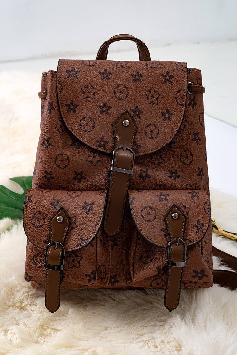 Khaki Girls Pleather Mini Backpack — Little Mamas Nursery