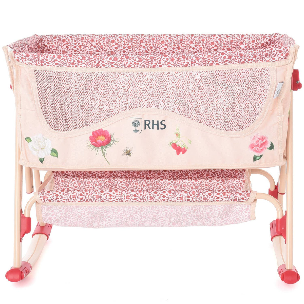 Roma RHS Doll Bedside Crib - Flora Collection — Little Mamas Nursery