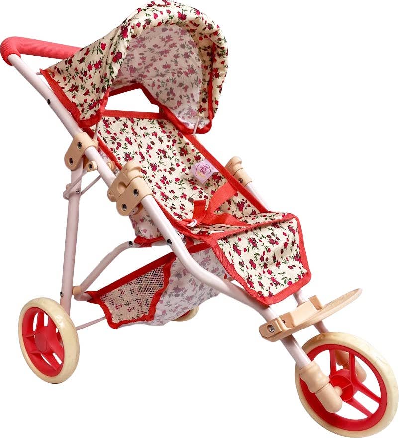 NYDC Floral Doll Jogging Stroller — Little Mamas Nursery