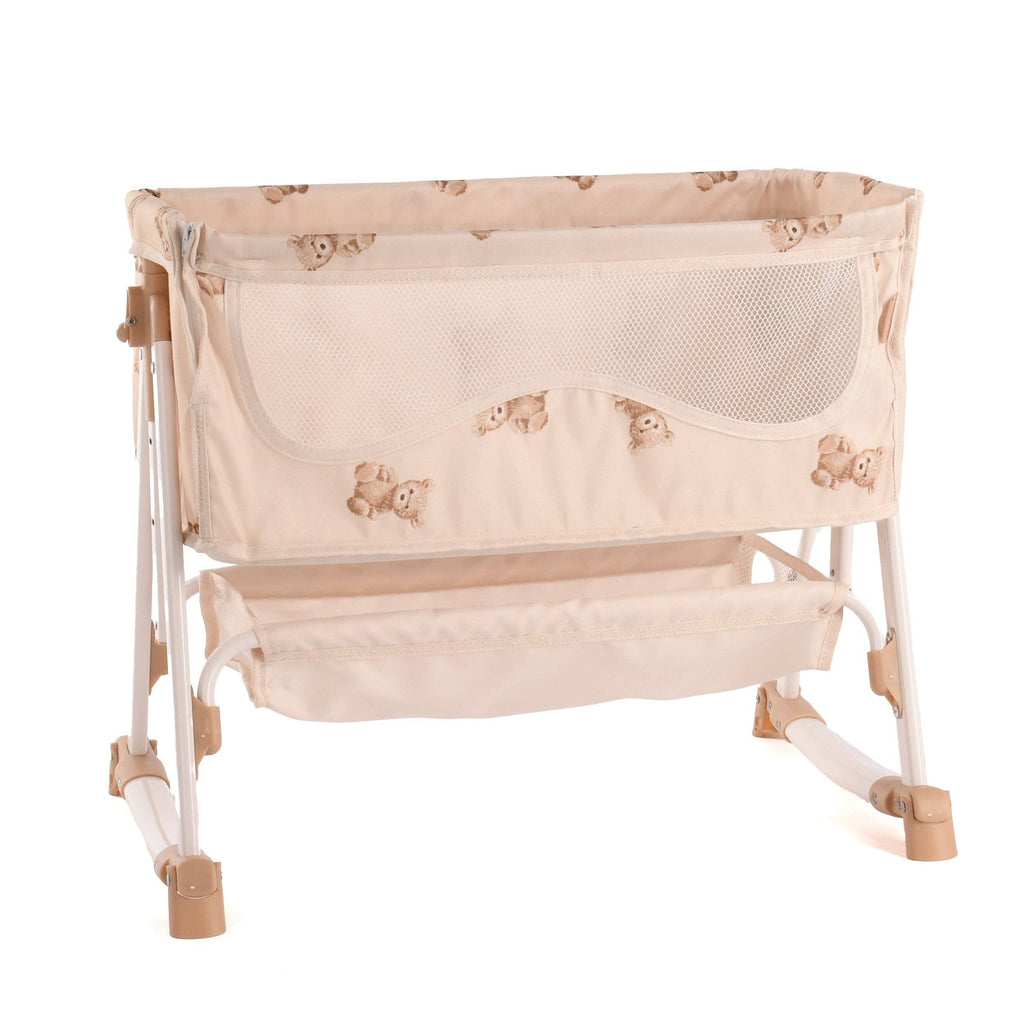 Roma Doll Bedside Crib - Teddy Bear Collection (styled) — Little Mamas Nursery