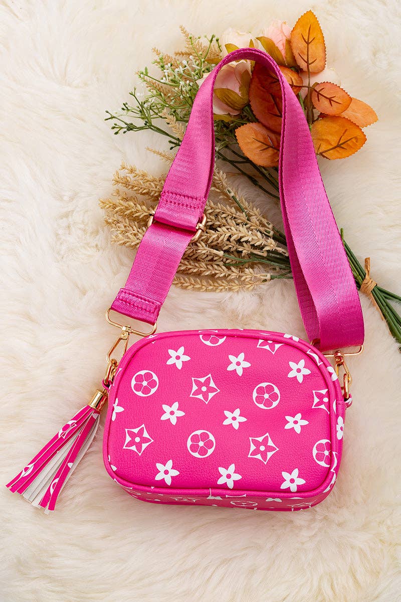 Fuchsia Star Mini Purse — Little Mamas Nursery