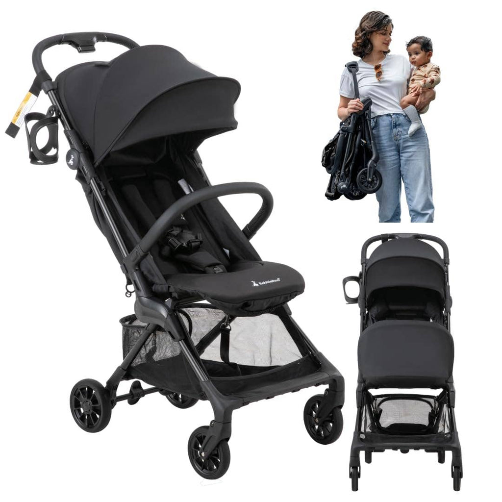 Full-Size Stroller for Reborn Dolls | Black