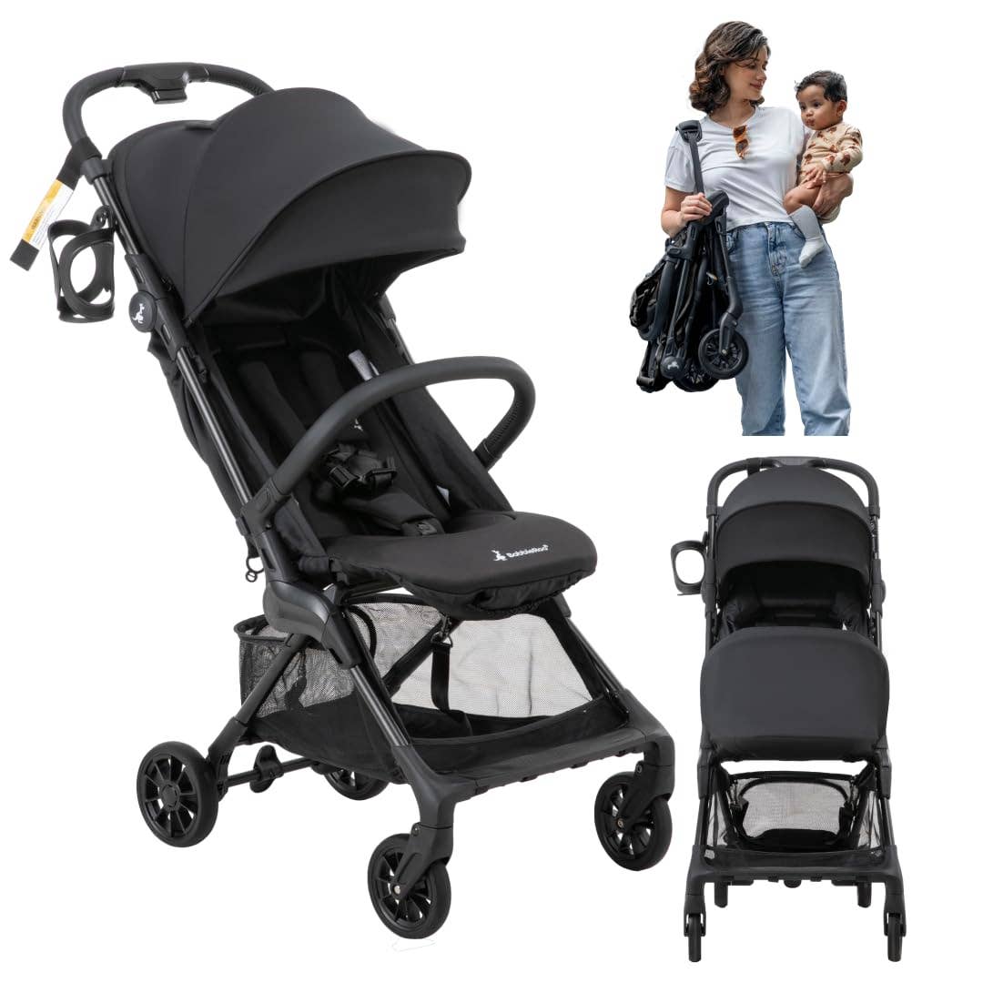 Full-Size Stroller for Reborn Dolls | Black