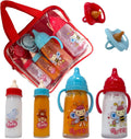 NYDC Magic Disappearing Milk & Juice Baby Doll Bottle Set | 6 Pieces