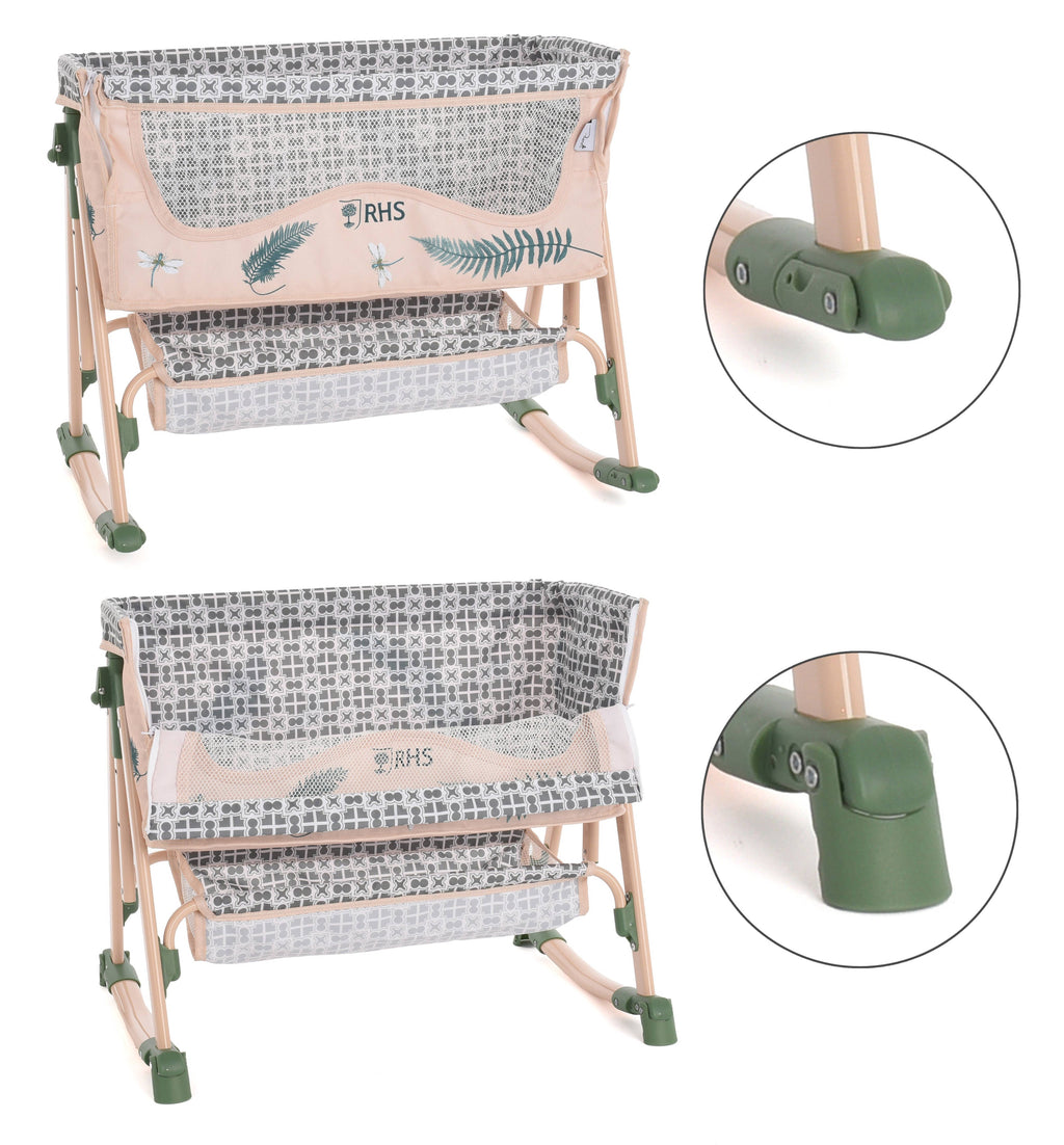 Roma RHS Doll Bedside Crib - Fern Collection — Little Mamas Nursery