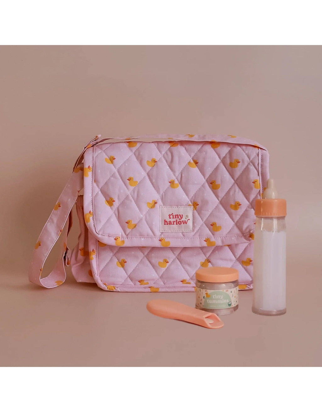 Tiny Harlow Tiny Nurturers Doll Care Gift Set - Pink Ducky — Little Mamas Nursery